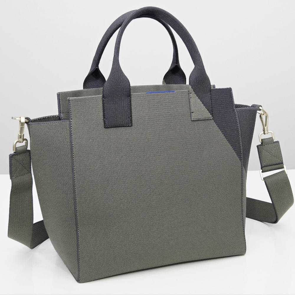 ROTHY'S THE HANDBAG SHOULDER BAG SATCHEL CROSSBODY BAG IN SAGE GREEN - Picture 6 of 10
